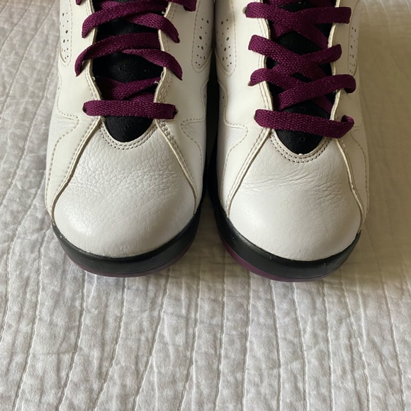 EUC Air Jordan 7 Retro “Fuchsia Glow” 442960-127 Size 7.5Y/ Women's 8.5 - Picture 14 of 15